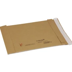 Best Jiffy #1 Paper Padding Self-Adhesive Closure 7.25 in. x 12 in. Padded Mailer - Natural Kraft (100/Carton) Mailing, Packing & Shipping