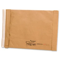 Best Jiffy #1 Paper Padding Self-Adhesive Closure 7.25 in. x 12 in. Padded Mailer - Natural Kraft (100/Carton) Mailing, Packing & Shipping