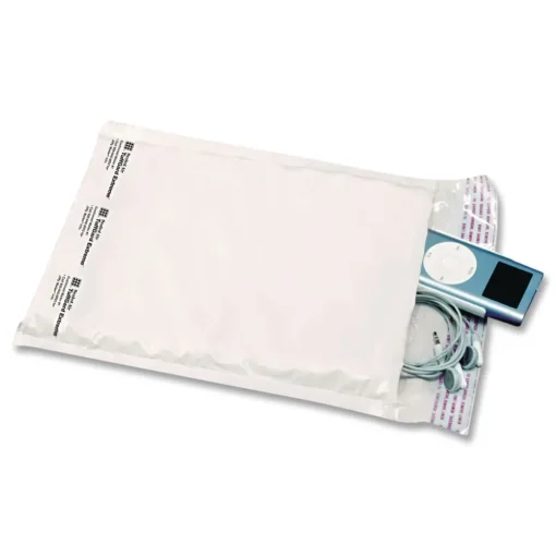 New Jiffylite #0 Barrier Bubble Air Cell Cushion Self-Adhesive Closure Self-Seal 6 in. x 10 in. Bubble Mailer - White (200/Carton) Mailing, Packing & Shipping