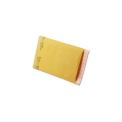 Jiffylite #3 Barrier Bubble Air Cell Cushion Self-Adhesive Closure Self-Seal 8.5 in. x 14.5 in. Bubble Mailer - Brown Kraft (100/Carton) Mailing, Packing & Shipping