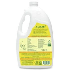 Online 70 oz. Bottle Natural Automatic Dishwasher Gel - Lemon (6/Carton) Cleaning & Janitorial Supplies