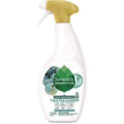 Online 26 oz Tub and Tile Cleaner Spray Bottle - Emerald Cypress and Fir Scent (8/Carton) Cleaning & Janitorial Supplies