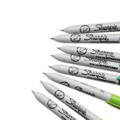 Discount Extra-Fine Needle Tip Retractable Permanent Marker - Assorted Colors (1-Set) Pens, Pencils & Markers