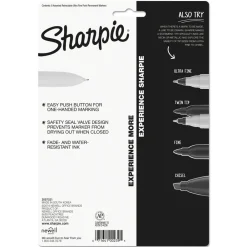 Discount Extra-Fine Needle Tip Retractable Permanent Marker - Assorted Colors (1-Set) Pens, Pencils & Markers