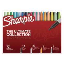 Discount Permanent Markers Ultimate Collection - Assorted Tip Sizes/Types/Assorted Colors (72/Pack) Pens, Pencils & Markers