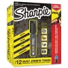 Online Pro Broad Chisel Tip Permanent Marker - Black (1-Dozen) Pens, Pencils & Markers