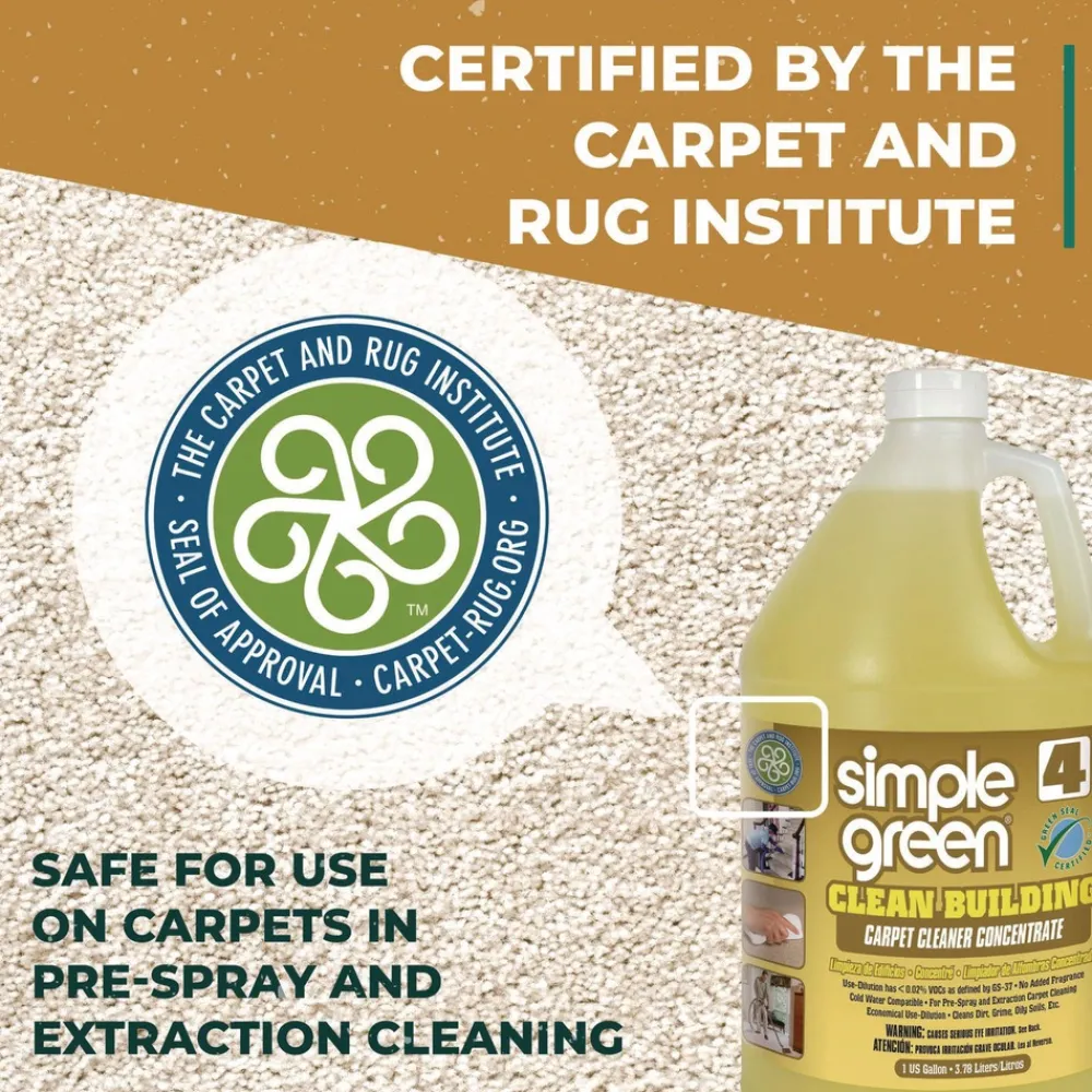 Sale 1 Gallon Bottle Unscented Clean Building Carpet Cleaner Concentrate Cleaning & Janitorial Supplies