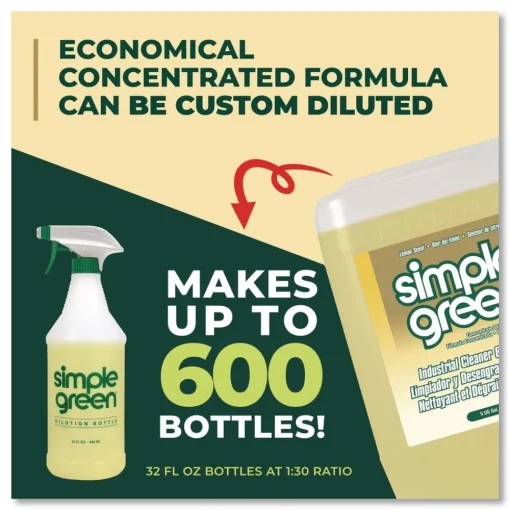 Discount 5 Gallon Industrial Cleaner and Degreaser - Lemon Scent Cleaning & Janitorial Supplies