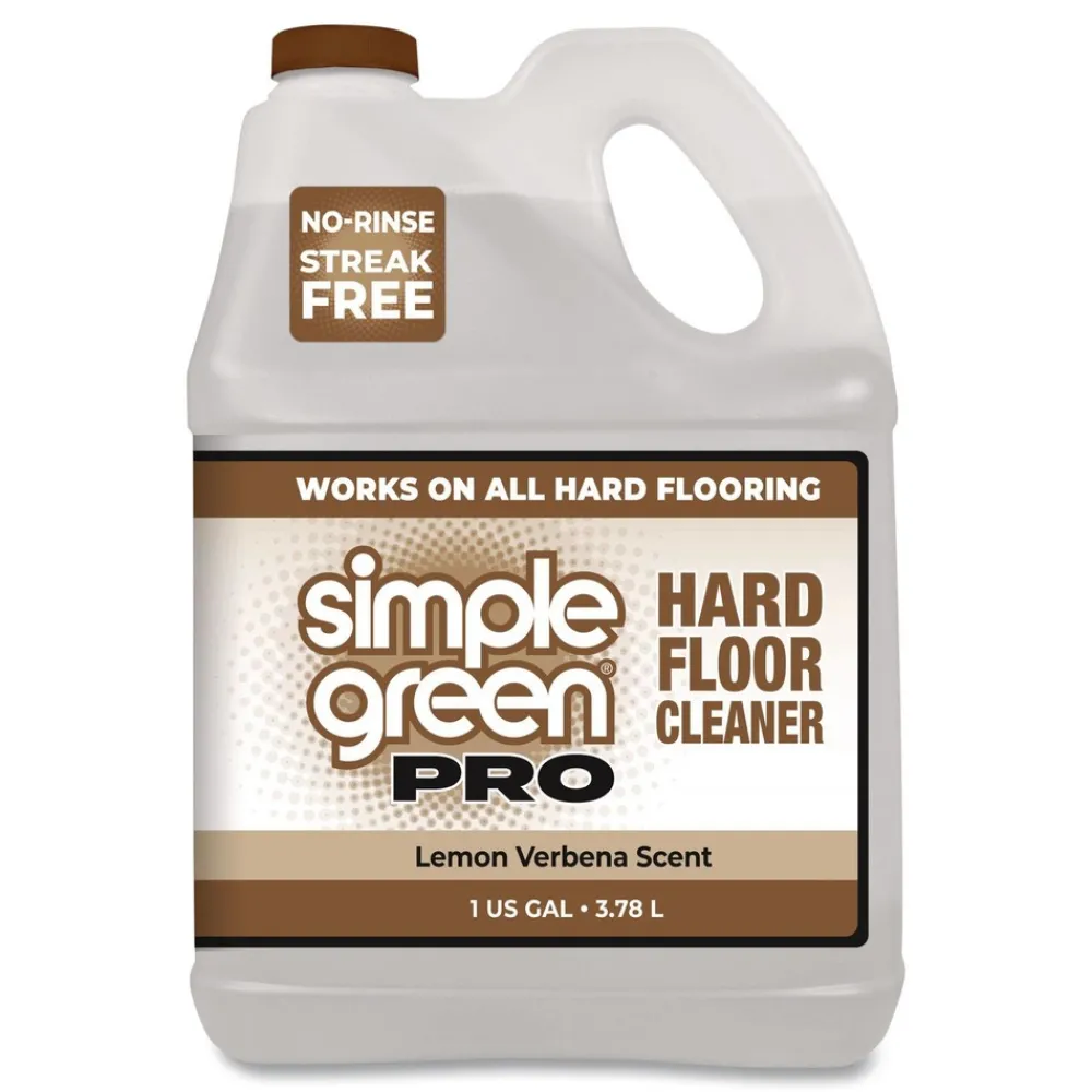 Sale 1 Gallon Pro Hard Floor Cleaner - Lemon Verbena (4/Carton) Cleaning & Janitorial Supplies