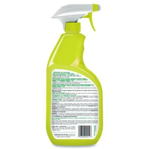 Online 24 oz. Industrial Cleaner and Degreaser Concentrate Spray - Lemon Scent (12/Carton) Cleaning & Janitorial Supplies
