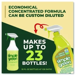 Online 24 oz. Industrial Cleaner and Degreaser Concentrate Spray - Lemon Scent (12/Carton) Cleaning & Janitorial Supplies