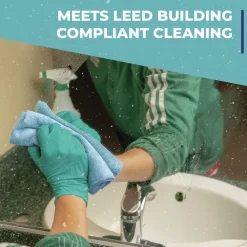 Hot Clean Building 1-Gallon Glass Cleaner Concentrate - Unscented (2/Carton) Cleaning & Janitorial Supplies