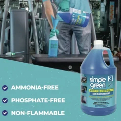 Hot Clean Building 1-Gallon Glass Cleaner Concentrate - Unscented (2/Carton) Cleaning & Janitorial Supplies