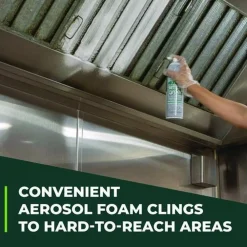 Online Crystal 20 oz Aerosol Spray Foaming Industrial Cleaner and Degreaser (12/Carton) Cleaning & Janitorial Supplies