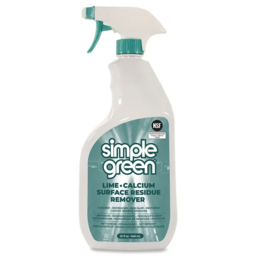 Sale Lime Calcium Surface Residue Remover, 32 oz Spray Bottle, 12/Carton Cleaning & Janitorial Supplies