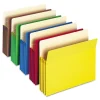 Outlet 3.5 in. Expansion Colored File Pockets - Letter, Assorted (25/Box) Filing & Folders