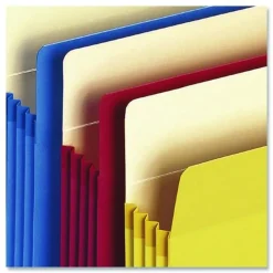 Outlet 3.5 in. Expansion Colored File Pockets - Letter, Assorted (25/Box) Filing & Folders