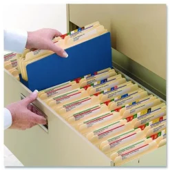 Outlet 3.5 in. Expansion Colored File Pockets - Letter, Assorted (25/Box) Filing & Folders