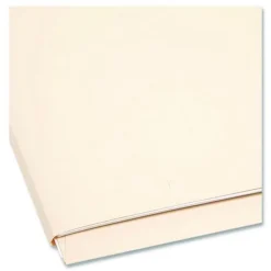 Clearance 0.75 in. Expansion Heavyweight End Tab Fastener Folders - Manila/Letter Size (50/Box) Filing & Folders
