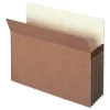 Online 5.25 in. Expansion Letter Size Redrope Drop Front File Pockets (50/Box) Filing & Folders