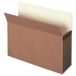 Online 5.25 in. Expansion Letter Size Redrope Drop Front File Pockets (50/Box) Filing & Folders
