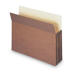 Sale 3.5 in. Expansion Letter Size Redrope Drop Front File Pockets (50/Box) Filing & Folders