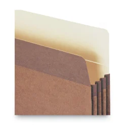 Sale 3.5 in. Expansion Letter Size Redrope Drop Front File Pockets (50/Box) Filing & Folders