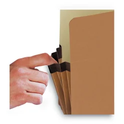 Sale 3.5 in. Expansion Letter Size Redrope Drop Front File Pockets (50/Box) Filing & Folders