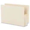 3.5 in. Expansion Manila End Tab File Pockets - Legal, Manila (25/Box) Filing & Folders