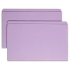 Online 0.75 in. Expansion Reinforced Top Tab Colored File Folders - Lavender/Legal Size (100/Box) Filing & Folders