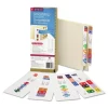 Online 1.5 in. x 7.5 in. Color-Coded Smartstrip Inkjet Refill Label Forms - Assorted, White (250/Pack) Labels & Label Makers