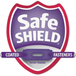 Clearance 6 SafeSHIELD Fasteners 2 Dividers Letter Size 6-Section Pressboard Top Tab Pocket Classification Folders - Dark Blue (10/Box) Filing & Folders