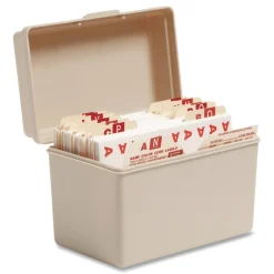 Clearance 1.16 x 3.13 AlphaZ Color-Coded A-Z Labels Starter Set - Assorted (1/Box) Labels & Label Makers