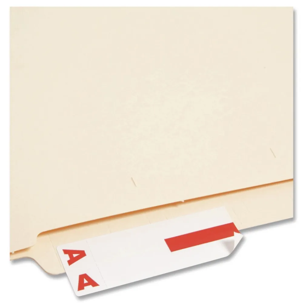 Clearance 1.16 x 3.13 AlphaZ Color-Coded A-Z Labels Starter Set - Assorted (1/Box) Labels & Label Makers