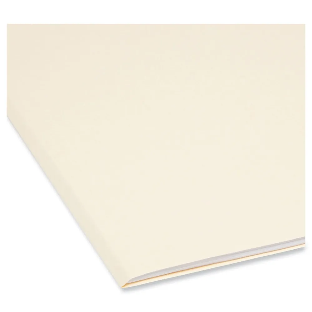 Online 1/3-Cut Tabs Assorted Legal Size 0.75 in. Expansion 14-pt Reinforced Tab Manila File Folders - Manila (100/Box) Filing & Folders