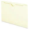 Outlet 2-Ply Straight Tab Legal Size File Jackets - Manila (100/Box) Filing & Folders