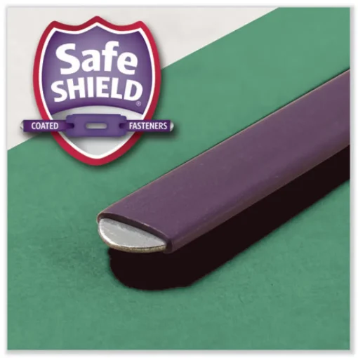 Outlet Six SafeSHIELD Fasteners 2 Dividers Legal Size Six-Section Pressboard Top Tab Classification Folders - Green (10/Box) Filing & Folders