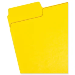 SuperTab 0.75 in. Expansion Letter Size Colored File Folders - Color Assortment 1 (24/Pack) Paper & Printables