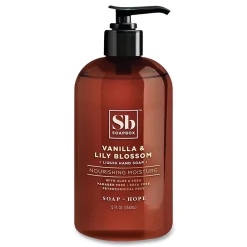 New 12 oz Hand Soap - Vanilla and Lily Blossom Scent (3/Box) Skin Care & Personal Hygiene