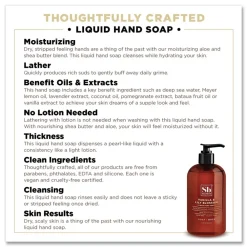 New 12 oz Hand Soap - Vanilla and Lily Blossom Scent (3/Box) Skin Care & Personal Hygiene