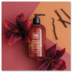 New 12 oz Hand Soap - Vanilla and Lily Blossom Scent (3/Box) Skin Care & Personal Hygiene