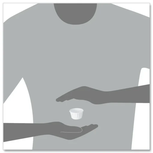 Online 1.25 oz. ProPlanet Seal Paper Portion Cups - White (250/Bag, 20 Bags/Carton) Tabletop And Serveware