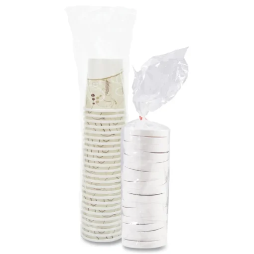 Discount KHB32A-J8000 32 oz Flexstyle Double Poly Paper Food Combo Packs - Symphony (500/Carton) Tabletop And Serveware