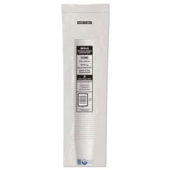 Recycled Content PCF Paper Hot Cups ProPlanet Seal 10 oz White/Blue (1000/Carton) Tabletop And Serveware