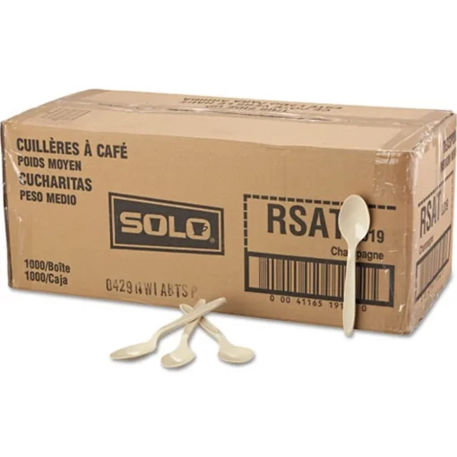 Outlet Reliance 5.6 in. Medium Heavy Weight Cutlery Teaspoon - Champagne (1000/Carton) Tabletop And Serveware