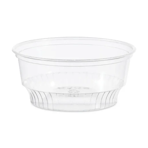 Clearance SDL58-0090 5 oz-8 oz Serve Dome Cup Plastic Lids - Clear (1000/Carton) Tabletop And Serveware