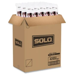 420SI-0041 20 oz. Bistro Design Single-Sided Poly Paper Hot Cups (600/Carton) Tabletop And Serveware