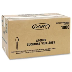 Teaspoon Individually Wrapped Reliance Mediumweight Cutlery - White (1000/Carton) Tabletop And Serveware
