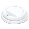 Traveler Cappuccino Style Dome Lid for 10 oz. to 24 oz. Cups - White (100/Pack, 10 Packs/Carton) Tabletop And Serveware