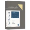 Outlet 24 lbs. Bond Weight 8.5 in. x 11 in. Parchment Specialty Paper - Gold (100/Pack) Cleaning & Janitorial Supplies